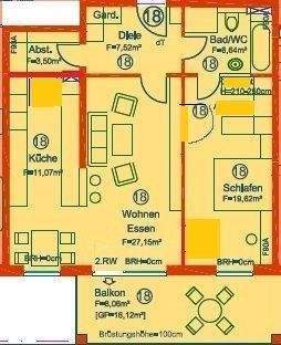 Etagenwohnung Hemer - 2 Zimmer, 83 m&sup2;, 995&euro; | Angebot:25107485