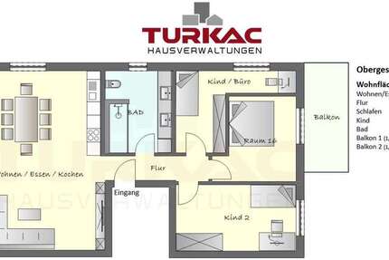 Wohnung Hüttenberg - 4 Zimmer, 115 m&sup2;, 1.590&euro; | Angebot:26183279