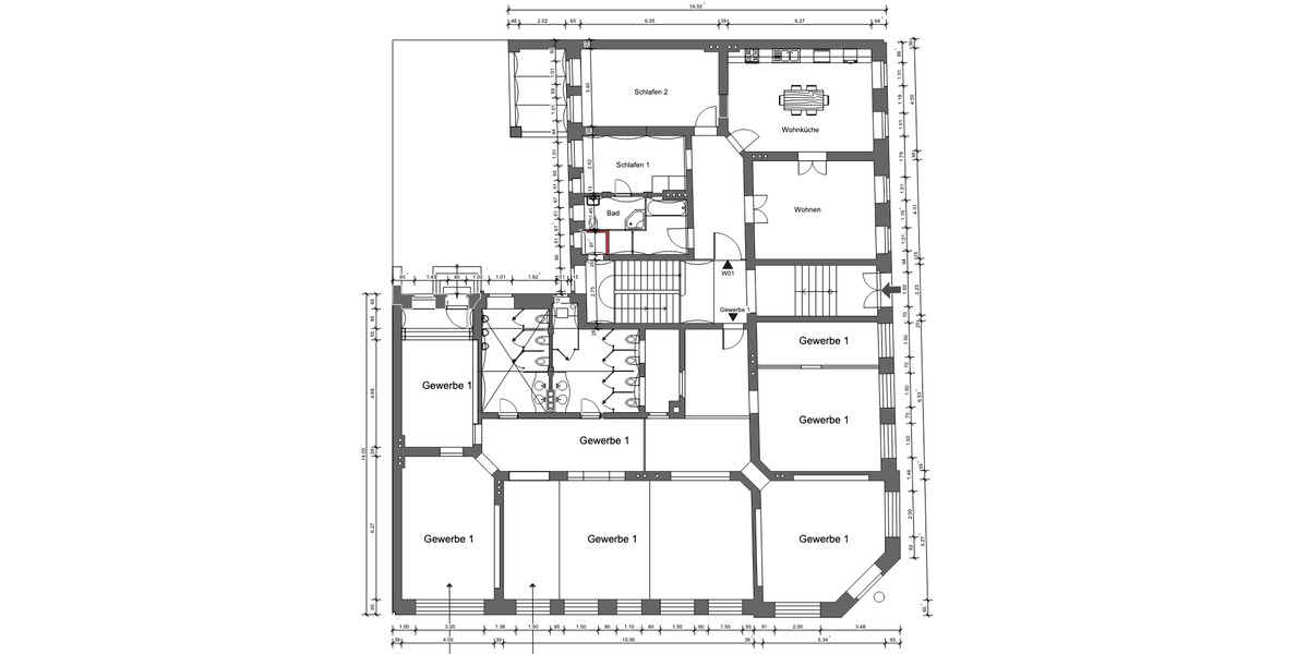 Zimmer Görlitz Innenstadt - 4 Zimmer, 115 m&sup2;, 1.150&euro; | Angebot:25918830