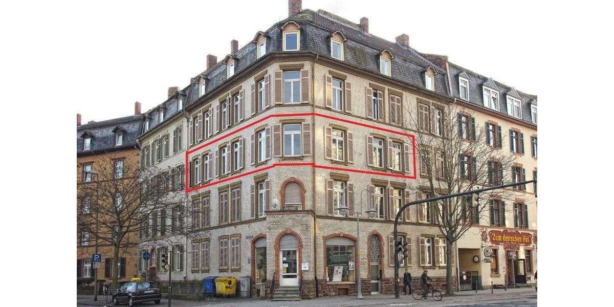 Etagenwohnung Hanau Lamboy - 4 Zimmer, 102 m&sup2;, 1.095&euro; | Angebot:26943082