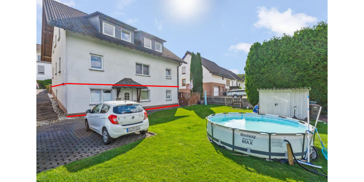 Erdgeschoßwohnung Olpe - 5 Zimmer, 80 m&sup2;, 800&euro; | Angebot:25057432