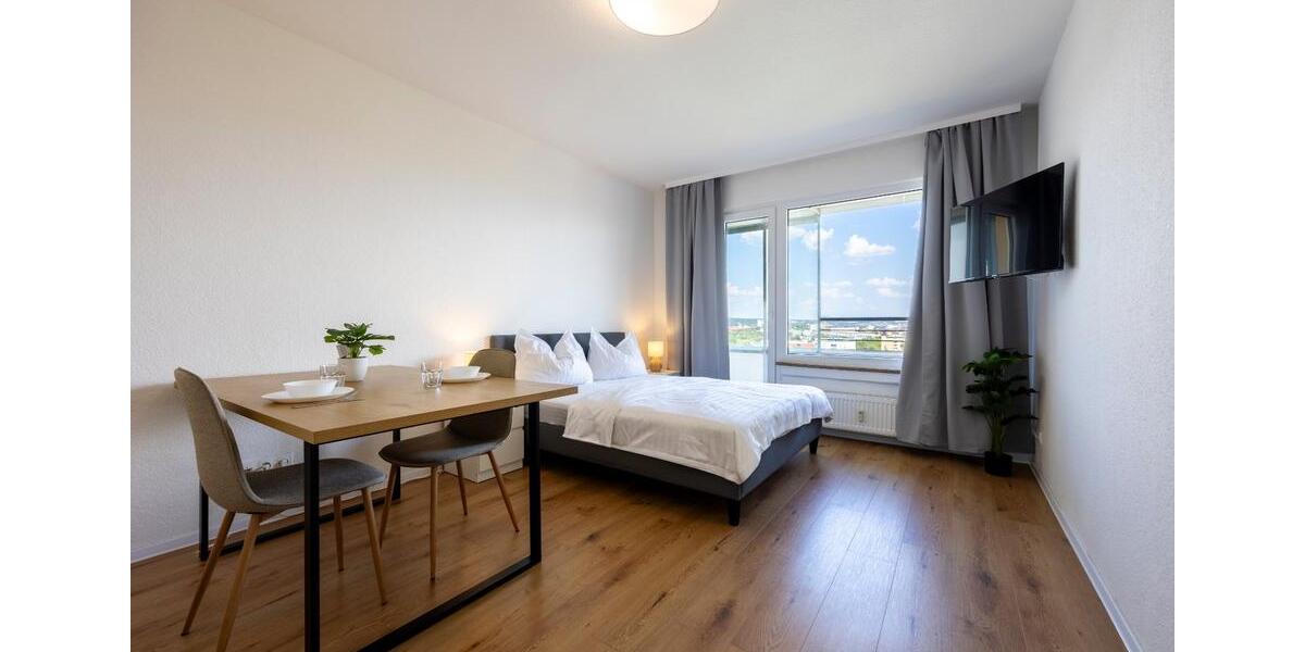 Möblierte 1-Zimmer-Monteurwohnung auf Zeit in Schweinfurt zimmer