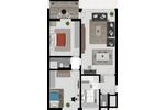 Etagenwohnung Bergisch Gladbach Gronau - 3 Zimmer, 86 m&sup2;, 950&euro; | Angebot:26680352