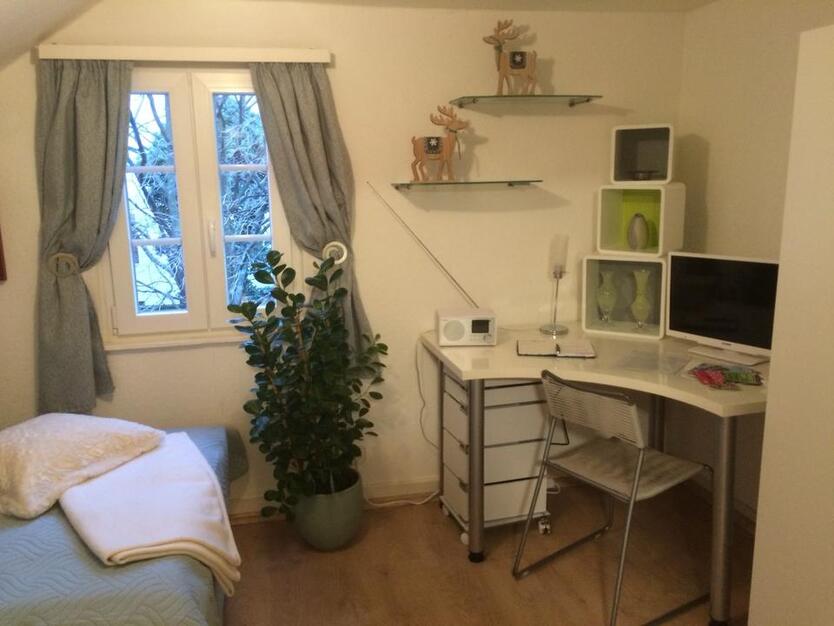 Voll möblierte 1 Zi DG Wohnung in Uni Laufnähe Toplage zimmer