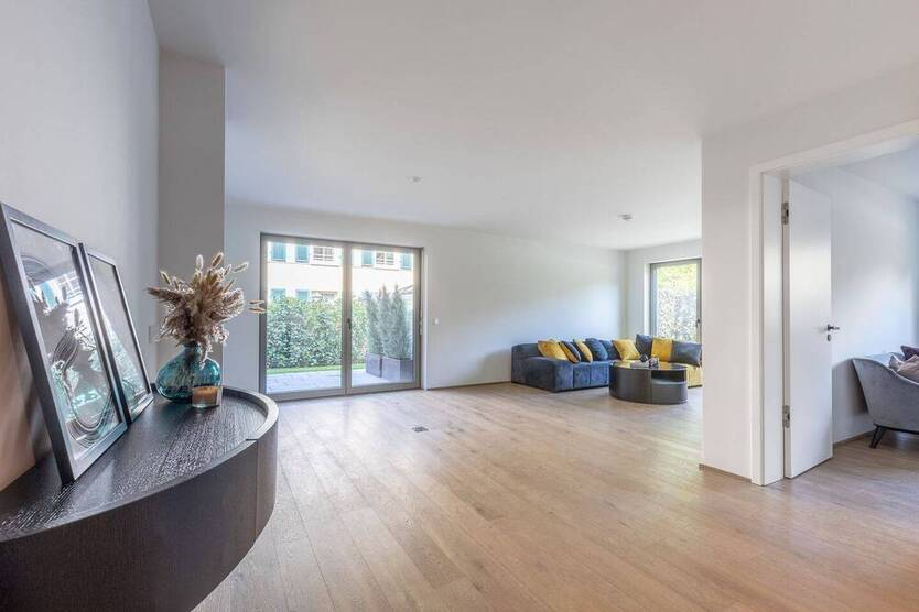 ATTRACTIVE Teilmöblierte 2-Zimmer-GartenWohnung