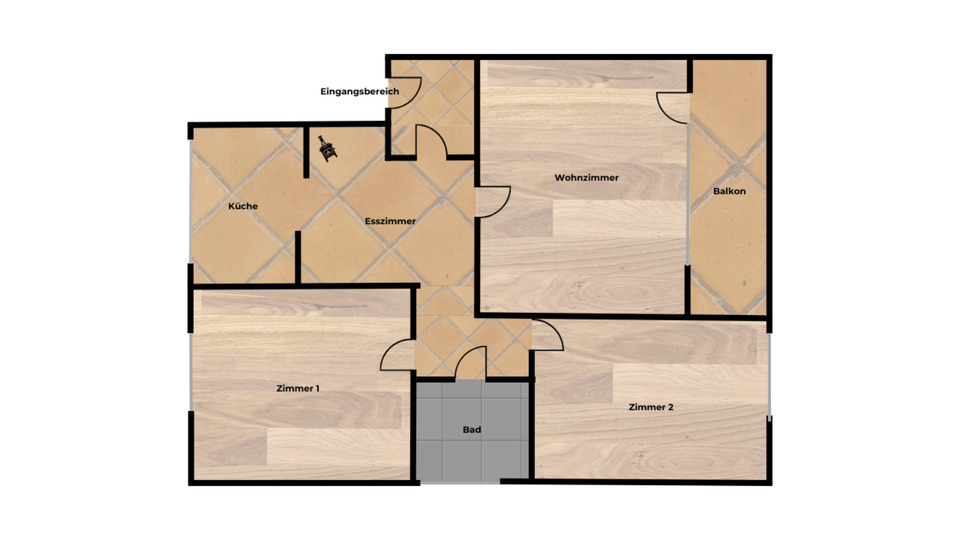 Helle 3-Zimmer-Etagenwohnung in Heinsberg in zentraler Lage 3 zimmer