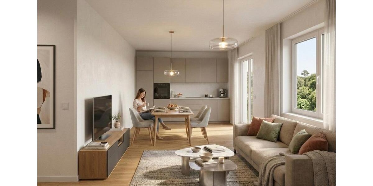 Etagenwohnung Bernau bei Berlin - 2 Zimmer, 48 m&sup2;, 920&euro; | Angebot:25308622