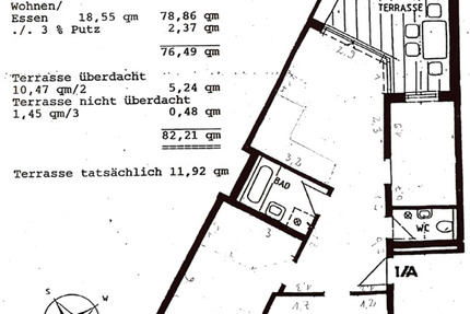 Wohnung Ulm Donautal - 3 Zimmer, 82 m&sup2;, 1.060&euro; | Angebot:24898570