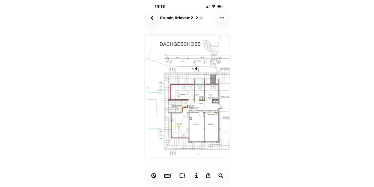 Dachgeschoßwohnung Bad Laer - 3.5 Zimmer, 80 m&sup2;, 620&euro; | Angebot:25392866