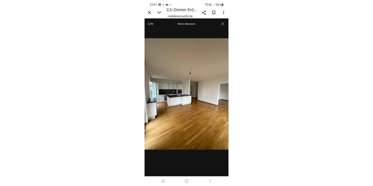 Erdgeschoßwohnung Weingarten - 2.5 Zimmer, 96 m&sup2;, 1.400&euro; | Angebot:24994546