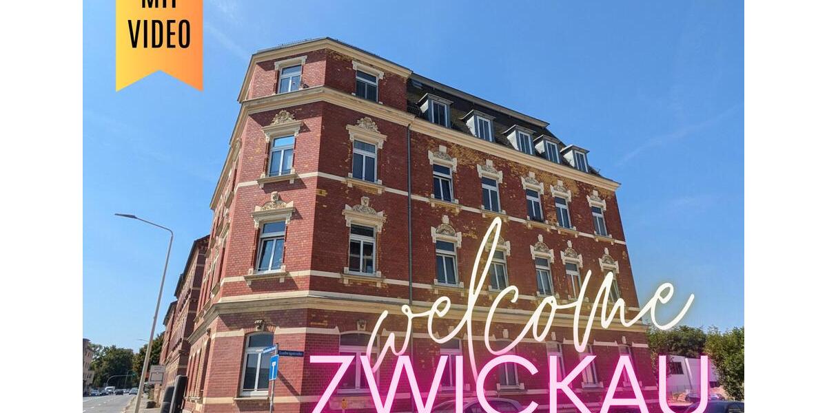 Dachgeschoßwohnung Zwickau - 2 Zimmer, 62 m&sup2;, 330&euro; | Angebot:25266459