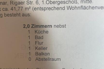 2 Zimmer Wohnung am Kagenmarkt
