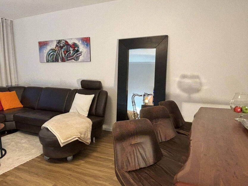 vollständig möblierte Erdgeschoßwohnung mit Garten, Neuss Allerheiligen, 2Zi KüDB