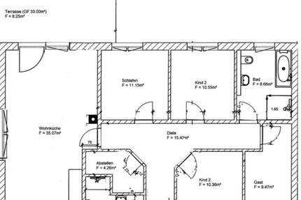 Wohnung Lalendorf - 4 Zimmer, 110 m&sup2;, 1.551&euro; | Angebot:26170766