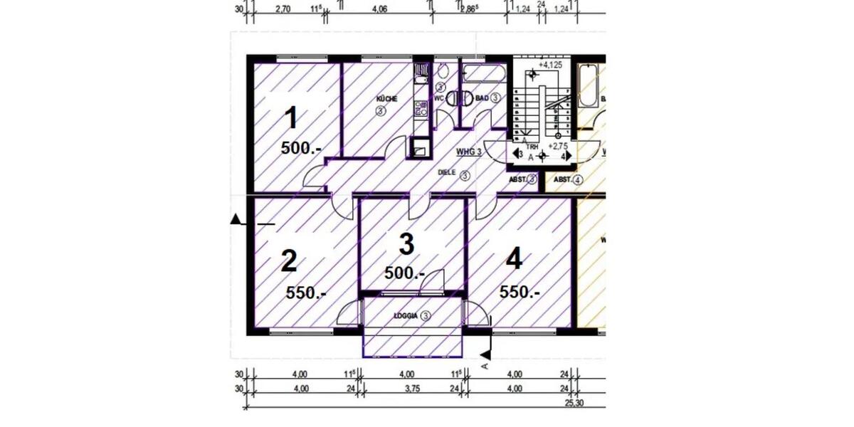 Etagenwohnung Laufenburg (Baden) - 1 Zimmer, 18 m&sup2;, 500&euro; | Angebot:25723174