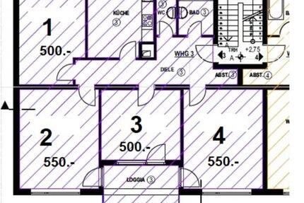 Wohnung Laufenburg (Baden) - 1 Zimmer, 18 m&sup2;, 500&euro; | Angebot:25723174