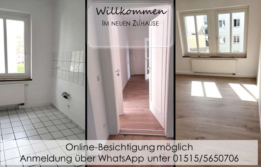 Etagenwohnung Chemnitz Lutherviertel - 2 Zimmer, 51 m&sup2;, 295&euro; | Angebot:26845289