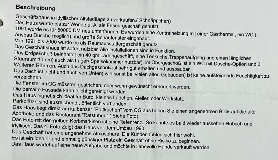 Reihenhaus Kalbe (Milde) - 4 Zimmer, 85 m&sup2;, 535&euro; | Angebot:26519240