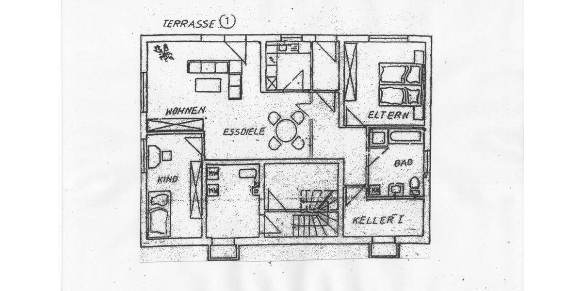 # HUSA # Terrassenwohnung in Wenden 3 zimmer