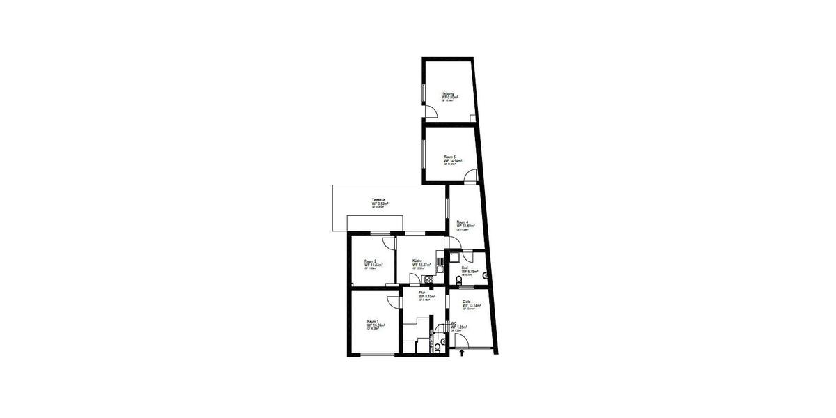 Etagenwohnung Nörvenich - 7 Zimmer, 171 m&sup2;, 2.281&euro; | Angebot:26024755