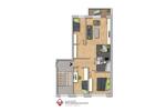 Etagenwohnung Glauchau - 4 Zimmer, 67 m&sup2;, 420&euro; | Angebot:25591473