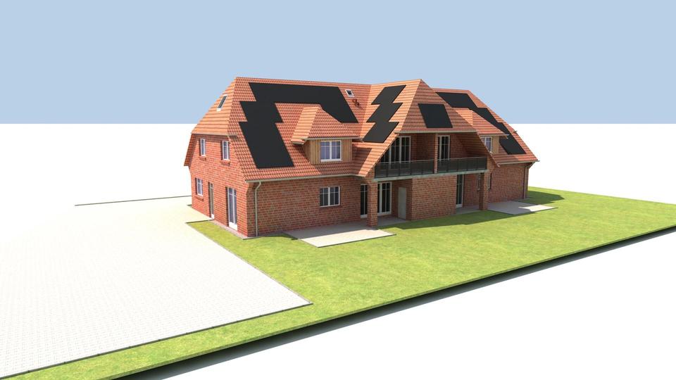 Dachgeschoßwohnung Brackel - 4 Zimmer, 95 m&sup2;, 1.470&euro; | Angebot:23766383