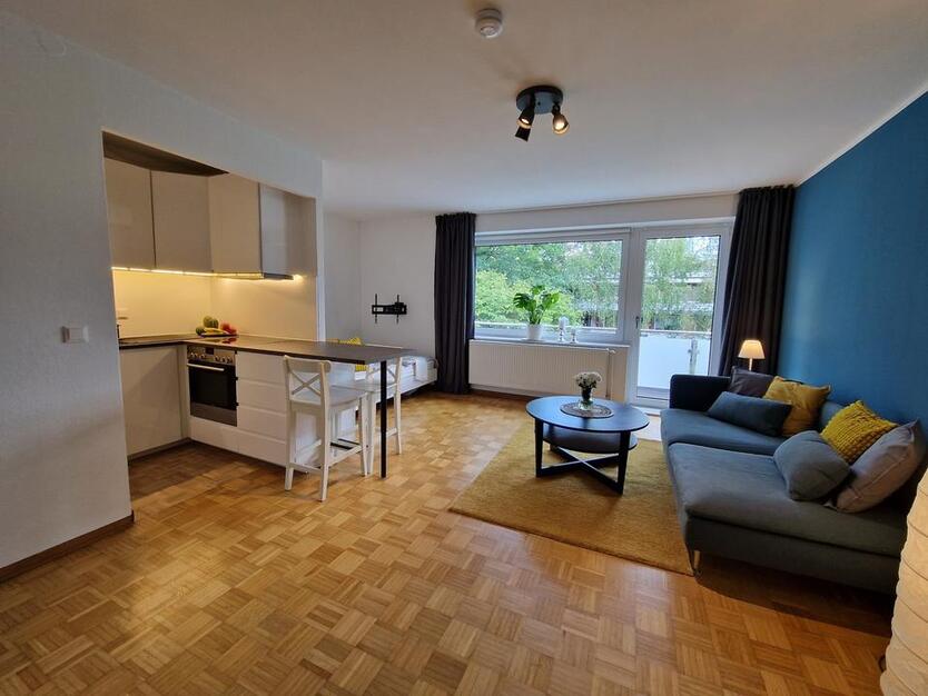 Liebevoll möblierte 1 Zimmer Wohnung mit Balkon - SOFORT VERFÜGBAR zimmer