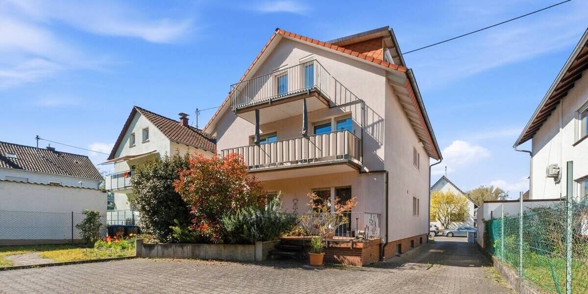 Etagenwohnung Karlsruhe Knielingen - 3 Zimmer, 61 m&sup2;, 675&euro; | Angebot:26246867