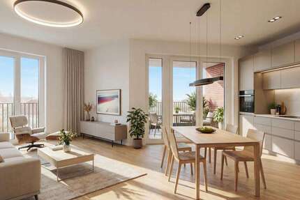 Wohnung Freiburg im Breisgau Brühl - 3 Zimmer, 86 m&sup2;, 2.150&euro; | Angebot:27144106