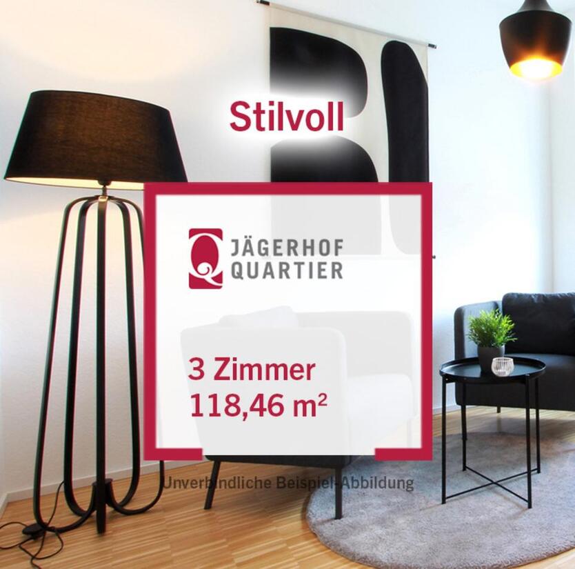 Stilvoll: Moderne 3-Zimmerwohnung mit schönem Balkon (#02)