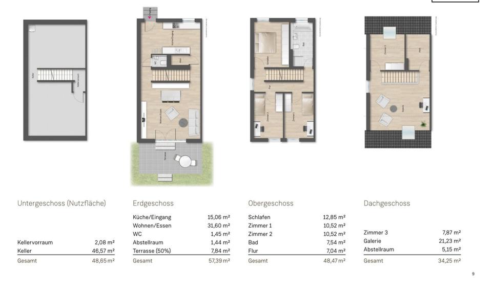 Erstbezug - Neubau Reihenmittelhaus 140qm 6 zimmer