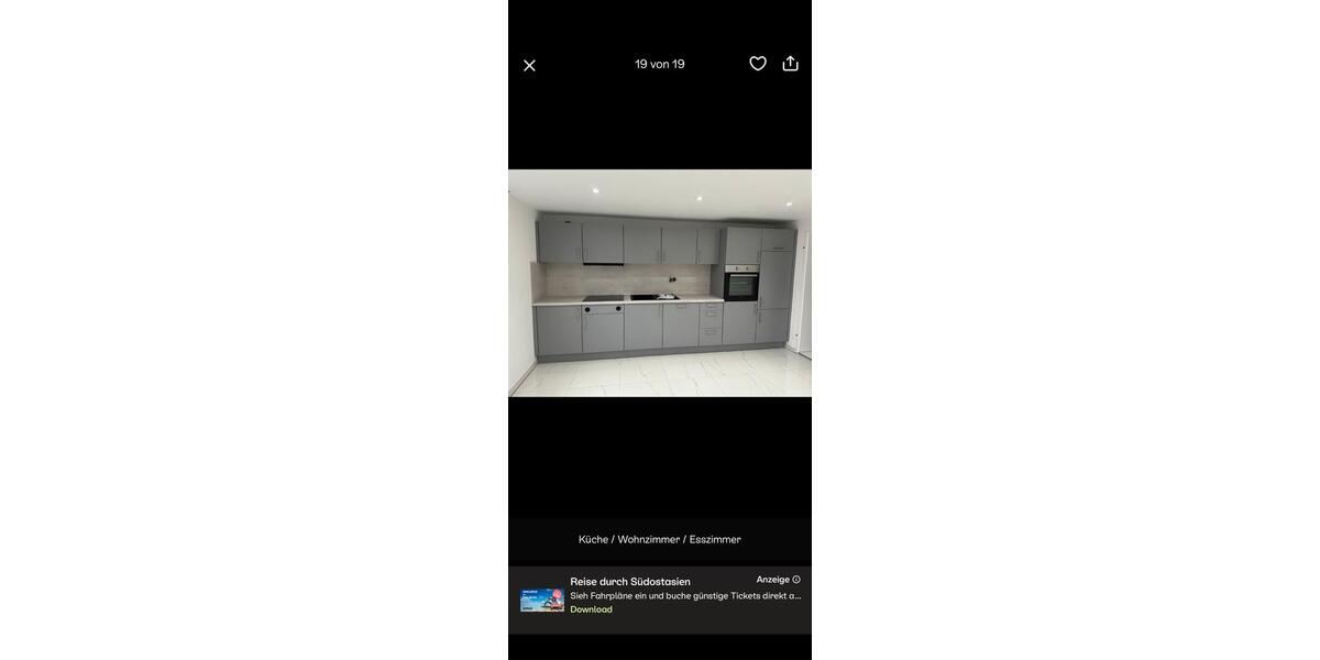 Erdgeschoßwohnung Aalen Ebnat - 1.5 Zimmer, 61 m&sup2;, 750&euro; | Angebot:26540025