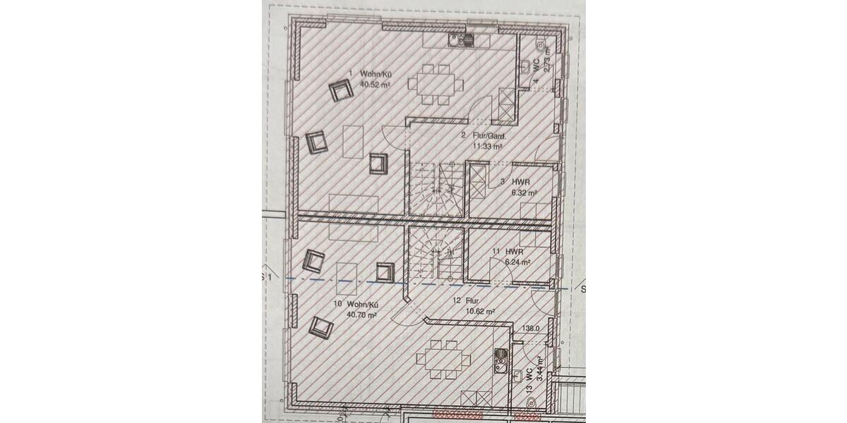 Etagenwohnung Scheeßel - 4 Zimmer, 110 m&sup2;, 1.400&euro; | Angebot:24507078