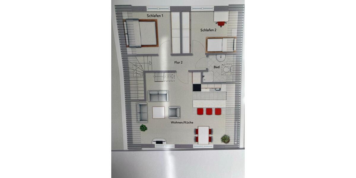 Etagenwohnung Großenbrode - 4 Zimmer, 78 m&sup2;, 950&euro; | Angebot:24218069