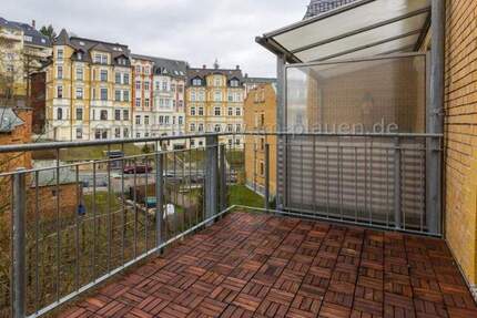 wohnen im Syratal - Balkon + Bad BW u. DU - ruhige Wohnlage - 2 Zimmerwohnung zur Miete in Plauen 2 zimmer