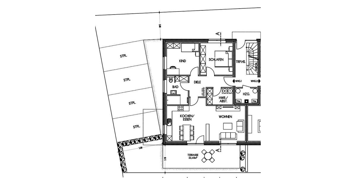 Erdgeschoßwohnung Gronau (Westfahlen) - 3 Zimmer, 86 m&sup2;, 860&euro; | Angebot:24745926