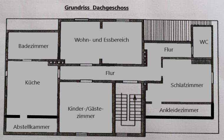 Etagenwohnung Dassel - 3 Zimmer, 100 m&sup2;, 450&euro; | Angebot:26507146