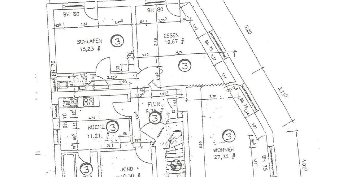 Etagenwohnung Bremen Blumenthal - 4 Zimmer, 105 m&sup2;, 1.150&euro; | Angebot:24748797