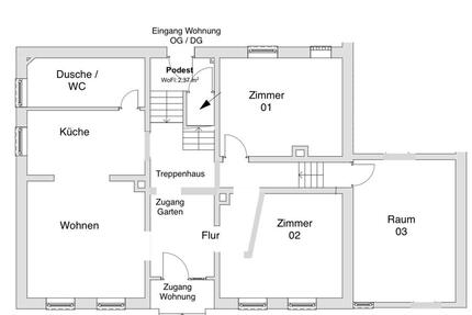 Wohnung Hohenhameln - 4 Zimmer, 105 m&sup2;, 1.050&euro; | Angebot:24786617