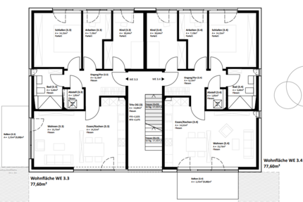 Wohnung zum Mieten in Neckarsulm-Obereisesheim 1.059,24 € 77.6 m² 4.5 zimmer