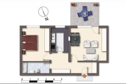 Wohnung Tettnang - 2 Zimmer, 64 m&sup2;, 950&euro; | Angebot:24966175