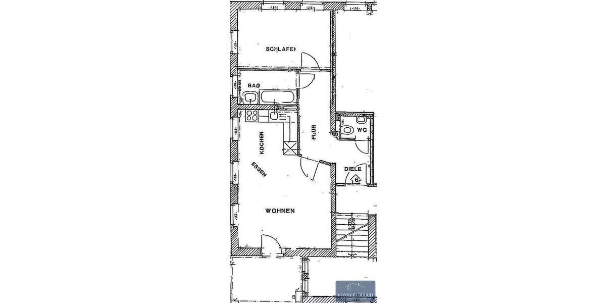 Etagenwohnung Thum - 2 Zimmer, 52 m&sup2;, 369&euro; | Angebot:26563579