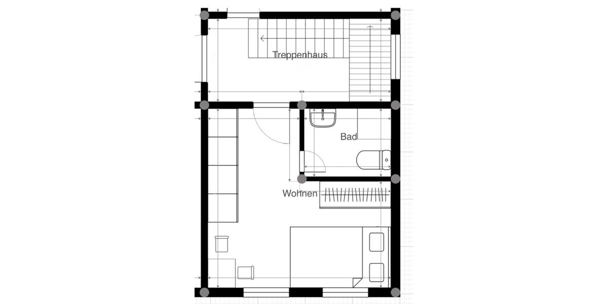 Etagenwohnung Weilheim an der Teck - 1 Zimmer, 20 m&sup2;, 650&euro; | Angebot:26025541