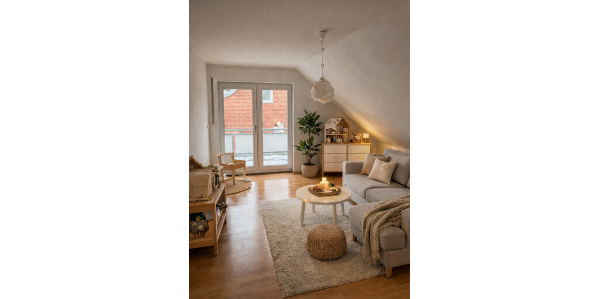 Dachgeschoßwohnung Uslar - 2 Zimmer, 56 m&sup2;, 395&euro; | Angebot:24915867