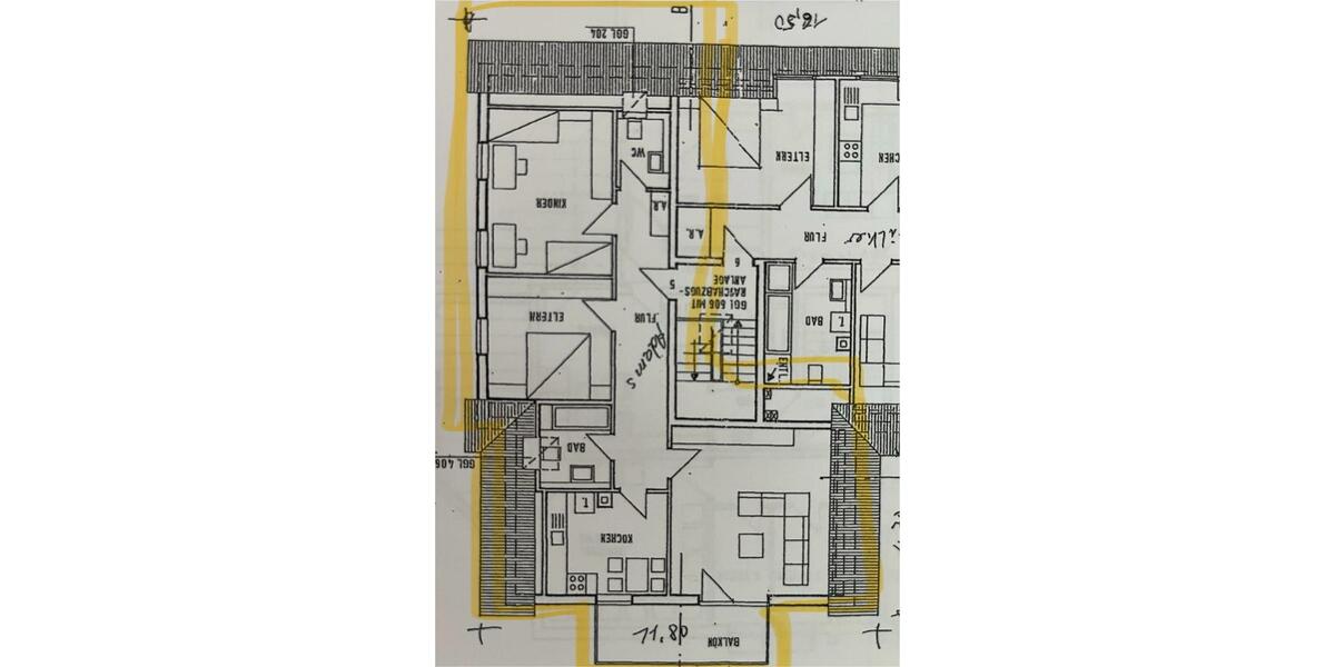 Etagenwohnung Steinheim - 4 Zimmer, 73 m&sup2;, 500&euro; | Angebot:26598028