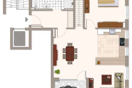 Wohnung Hilgertshausen - 2 Zimmer, 76 m&sup2;, 875&euro; | Angebot:25335031