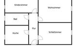Etagenwohnung Großröhrsdorf - 3 Zimmer, 59 m&sup2;, 455&euro; | Angebot:24626566