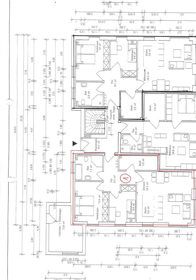 ANFRAGESTOPP Stuhr-Brinkum: Moderne 3-Zimmer-Erdgeschosswohnung n zimmer