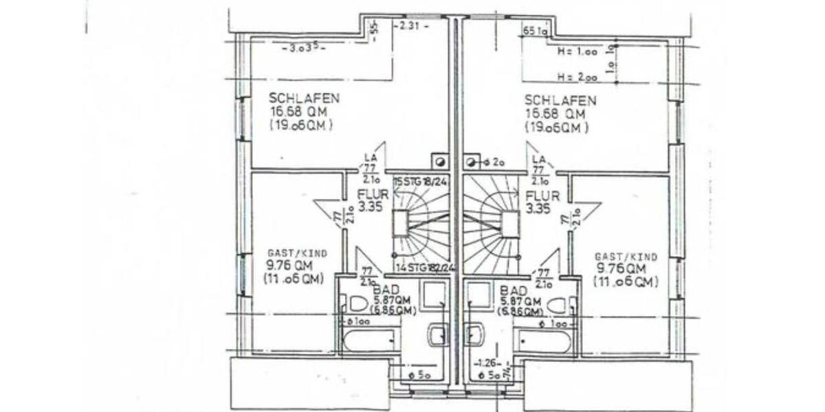 Doppelhaushälfte Husum - 4 Zimmer, 100 m&sup2;, 1.400&euro; | Angebot:24118106