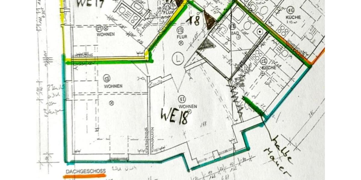 Etagenwohnung Meißen - 2 Zimmer, 68 m&sup2;, 490&euro; | Angebot:26528295